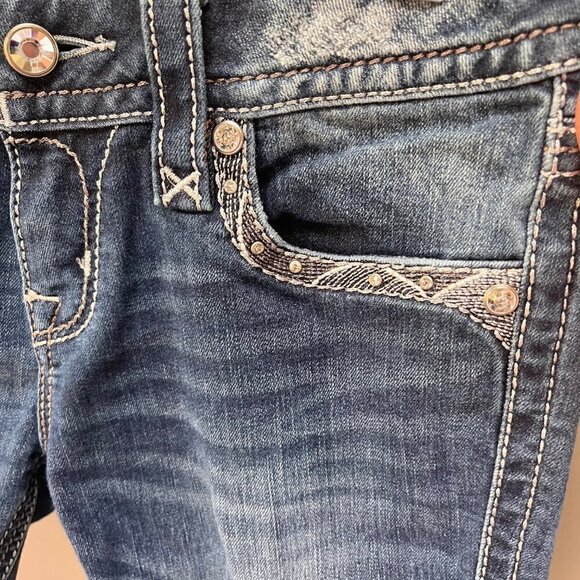 Rock Revival DIY Cut-Off Jean Shorts- Size 27 - Picture 6 of 6